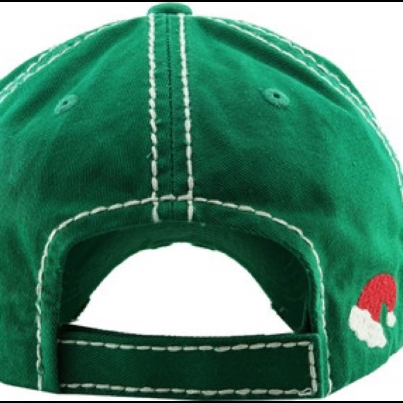 SANTA WHY YOU BE JUDGIN'? VINTAGE BALLCAP - Picture 9 of 11